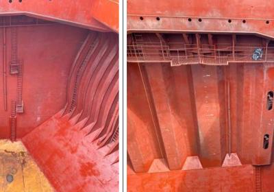 Bulk Carrier - Cargo holds cleaning 