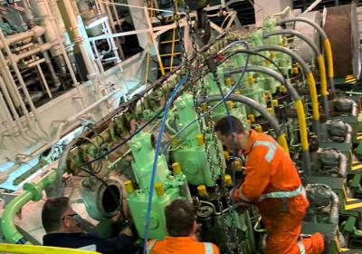 Bulk Carrier - Main Engine Overhauling